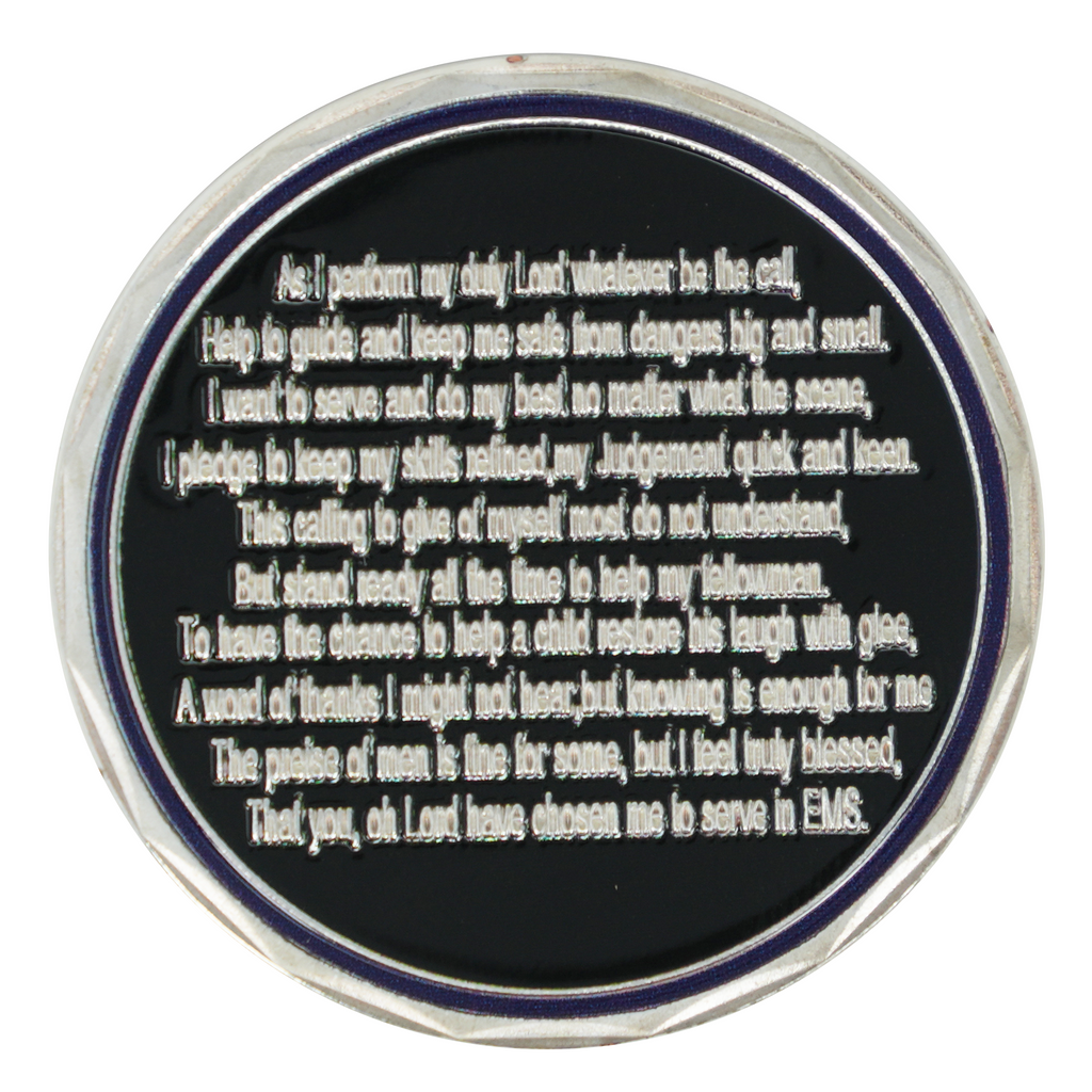 Emergency Medical Service Commemorative Coin – EMS Prayer Edition