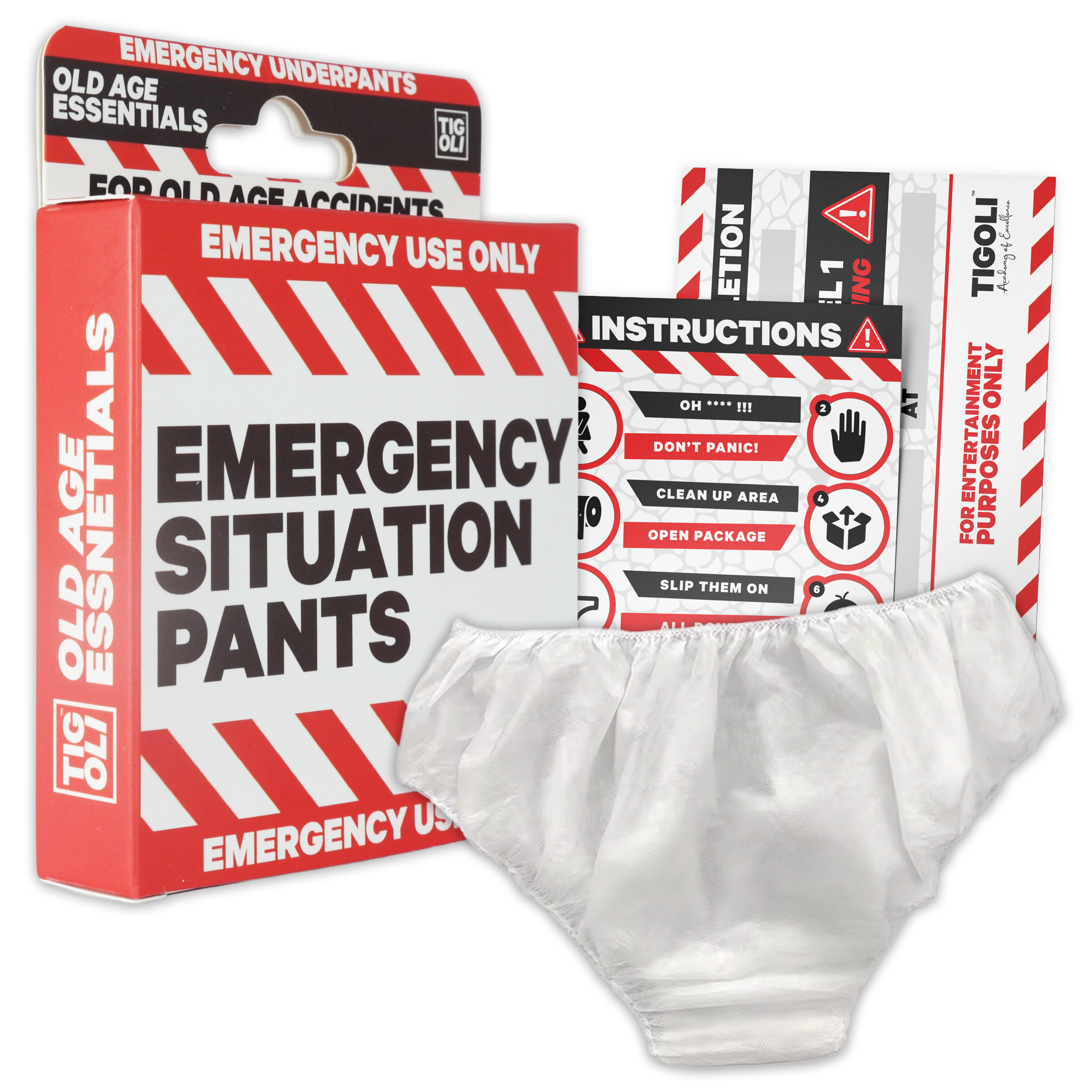 Pantalones de emergencia para jubilados de edad avanzada  Imagen principal del producto