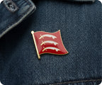Essex County Flag Pin Badge