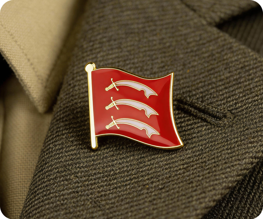Essex County Flag Pin Badge