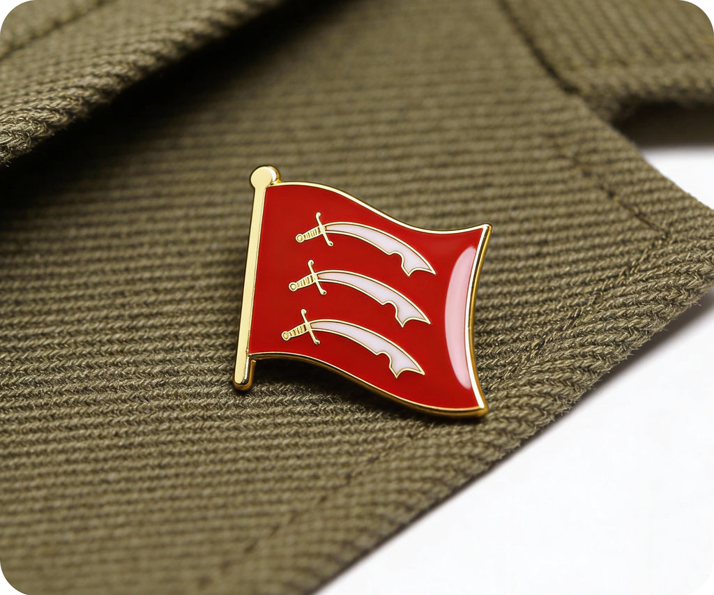 Essex County Flag Pin Badge