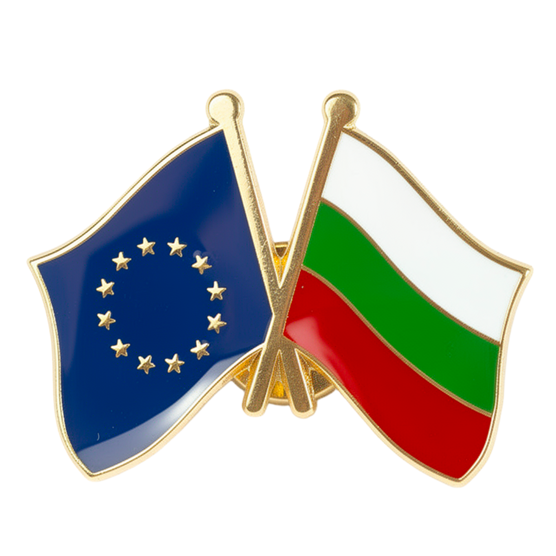 Pin de amistad entre la Unión Europea y Bulgaria Imagen principal del producto