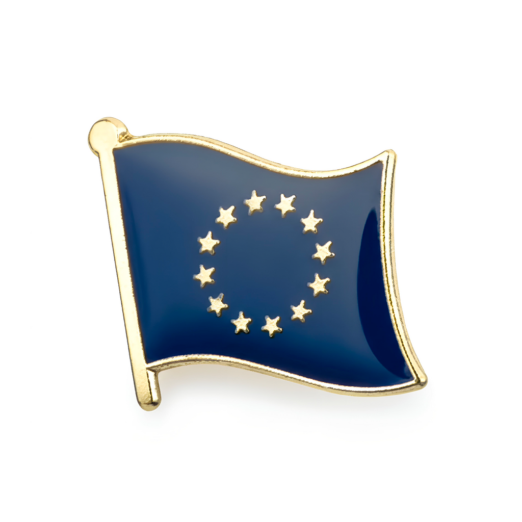 European Union EU Flag Pin Badge