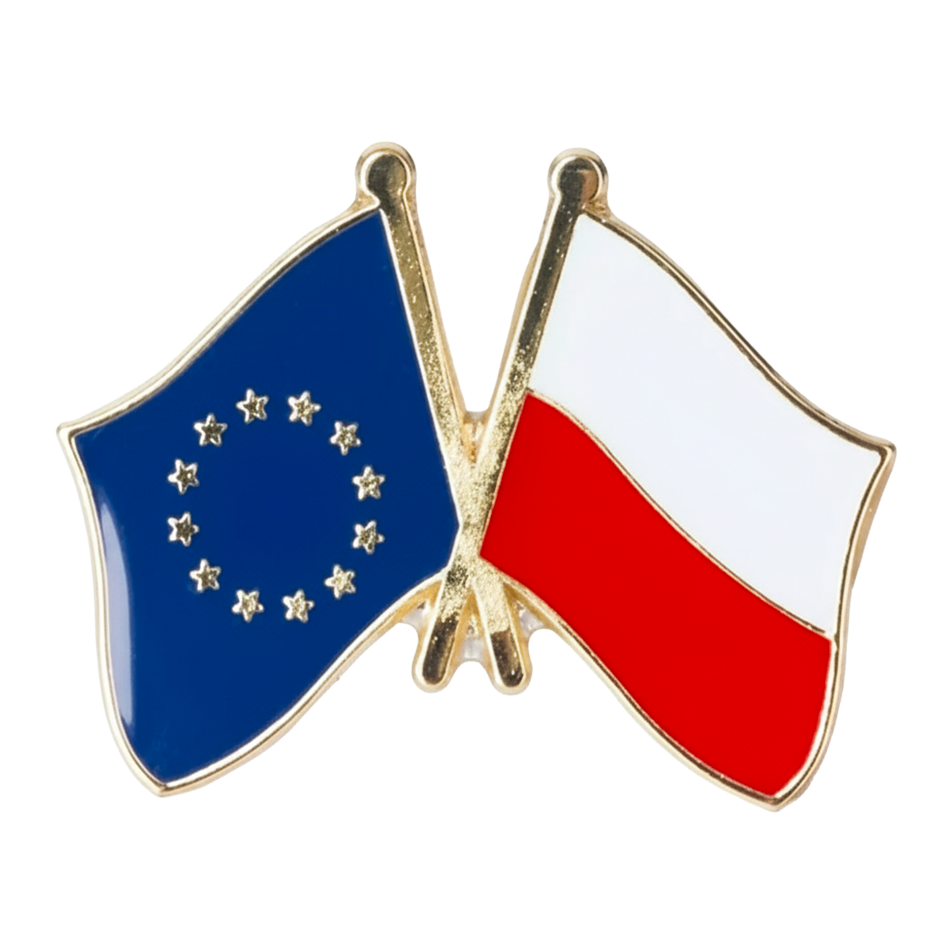 Pin de amistad entre la Unión Europea y Polonia Imagen principal del producto