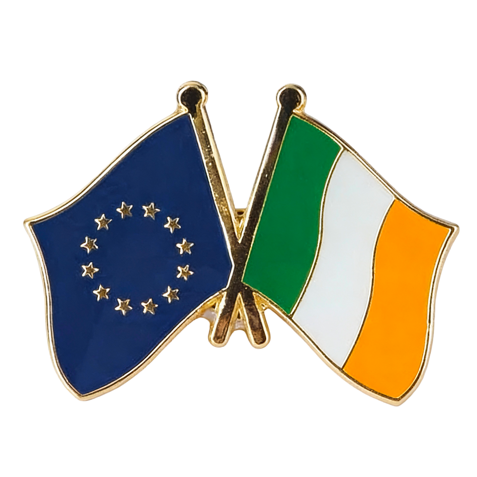 Pin de amistad entre la Unión Europea e Irlanda de la UE Imagen principal del producto