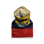 Braga de cuello con la bandera de Ecuador - Polaina de cuello transpirable para cubrir el rostro