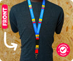 Ecuador National Flag Lanyard