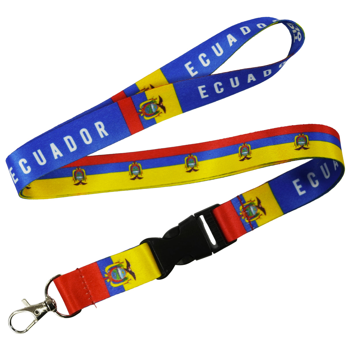 Ecuador National Flag Lanyard