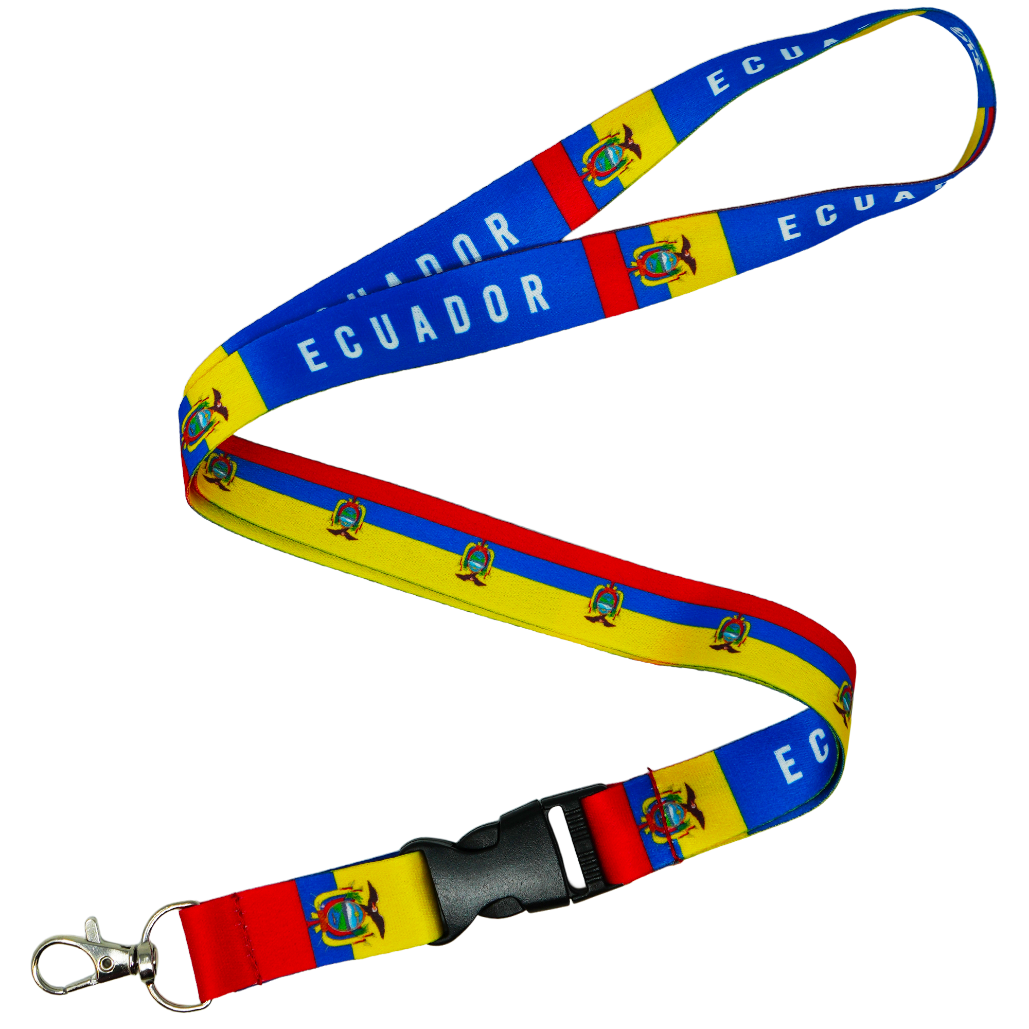 Ecuador National Flag Lanyard Imagen principal del producto