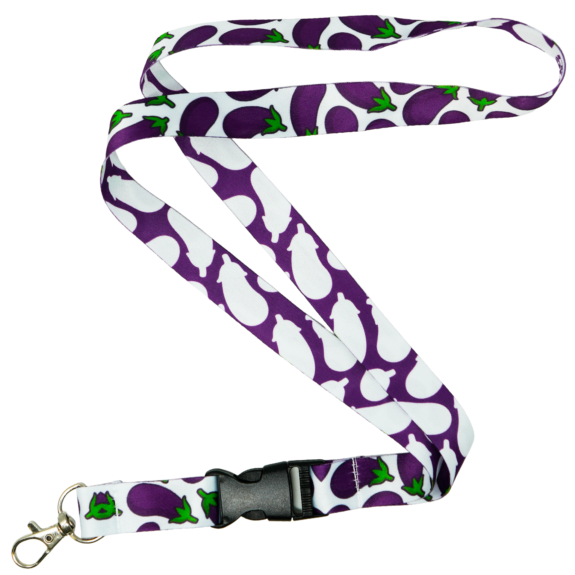 Berenjena Lanyard Imagen principal del producto