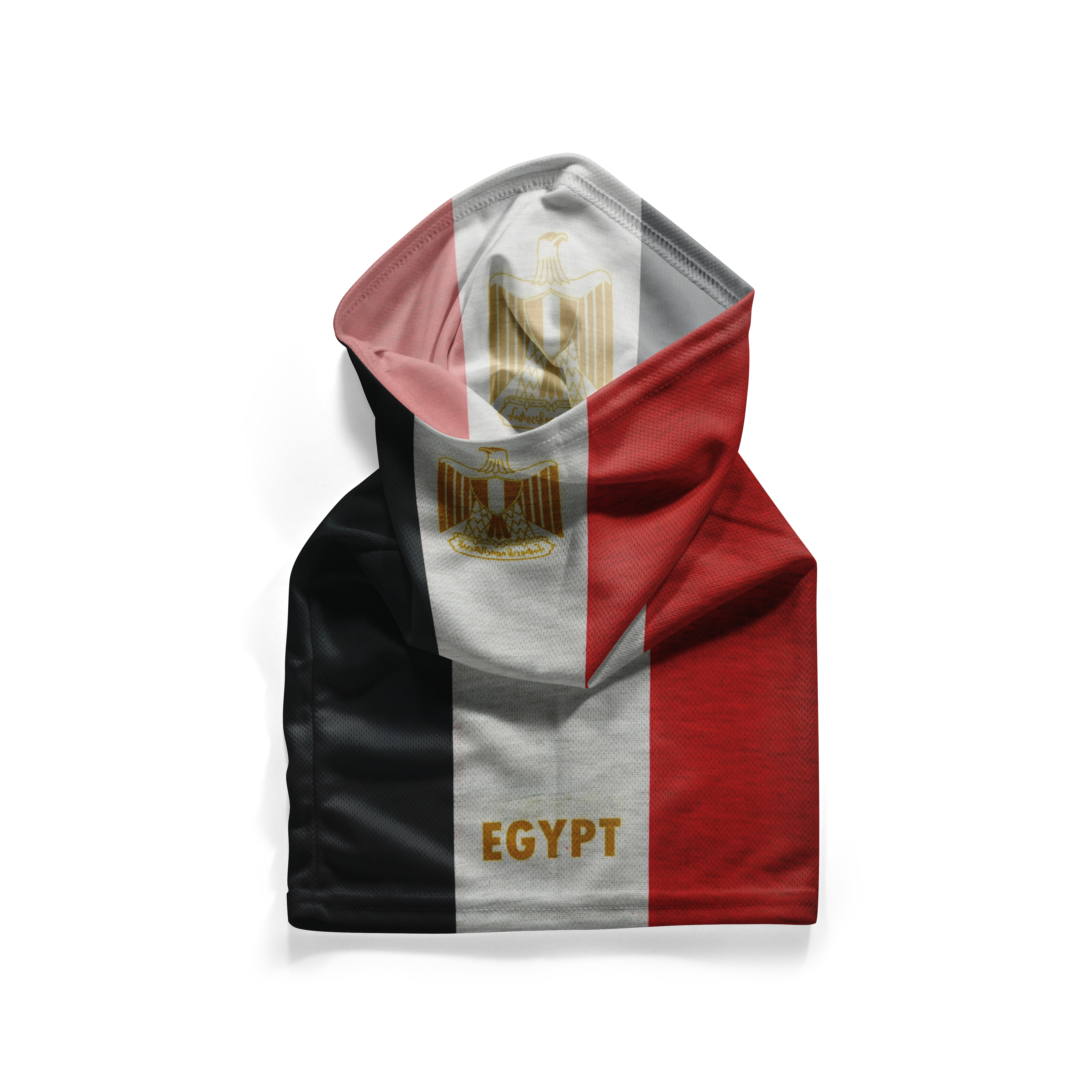 Egypt Flag Snood  – Breathable Mask Neck Gaiter Face Covering Secondary image