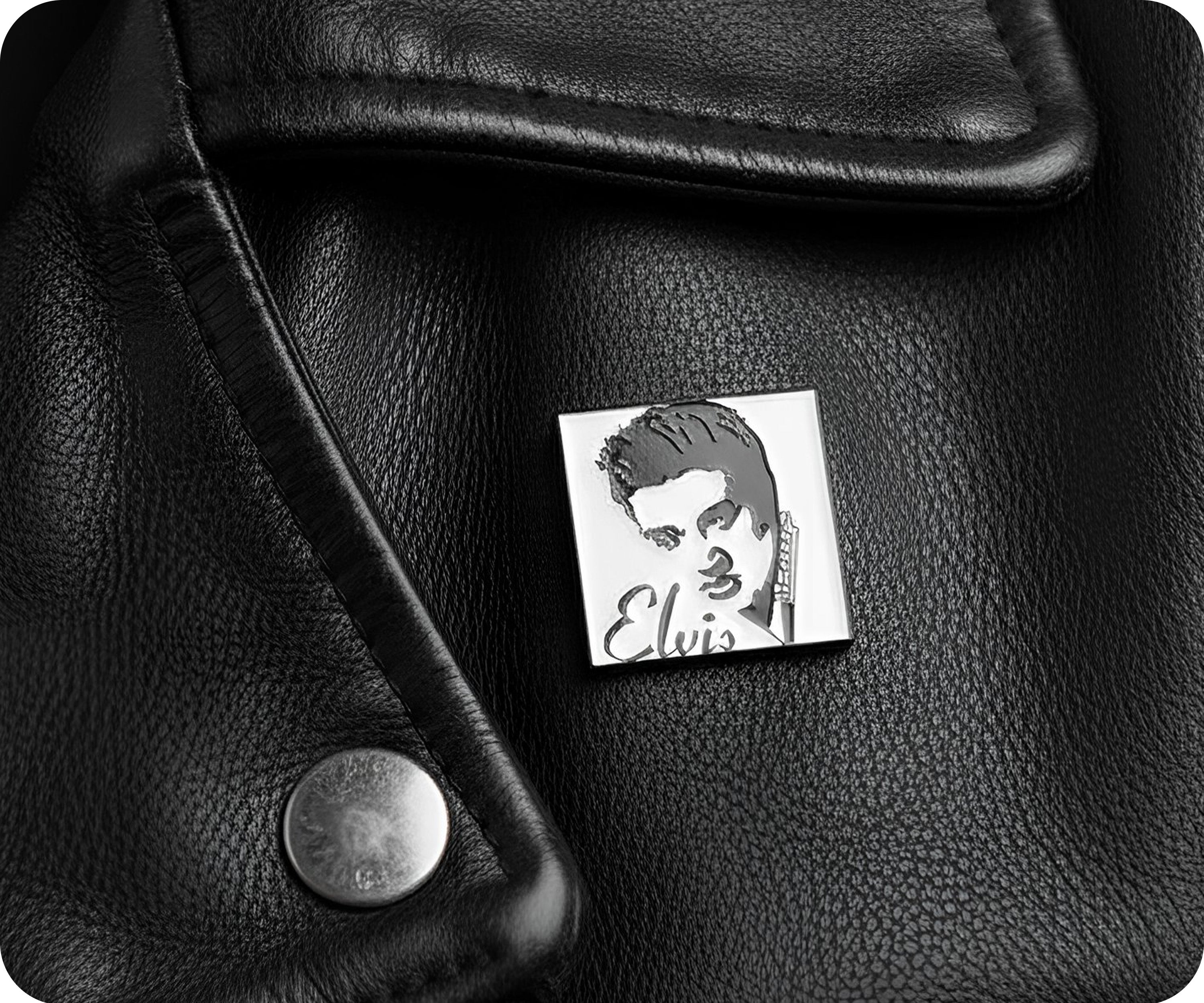 Elvis Presley Pin Badge