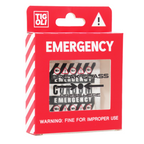 Emergency Condom in Gift Box – Funny Novelty Gag Gift, Break Glass in Case of Emergency