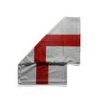 Braga para cuello con la bandera de San Jorge de Inglaterra - Mascarilla transpirable para el cuello
