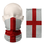 Braga para cuello con la bandera de San Jorge de Inglaterra - Mascarilla transpirable para el cuello