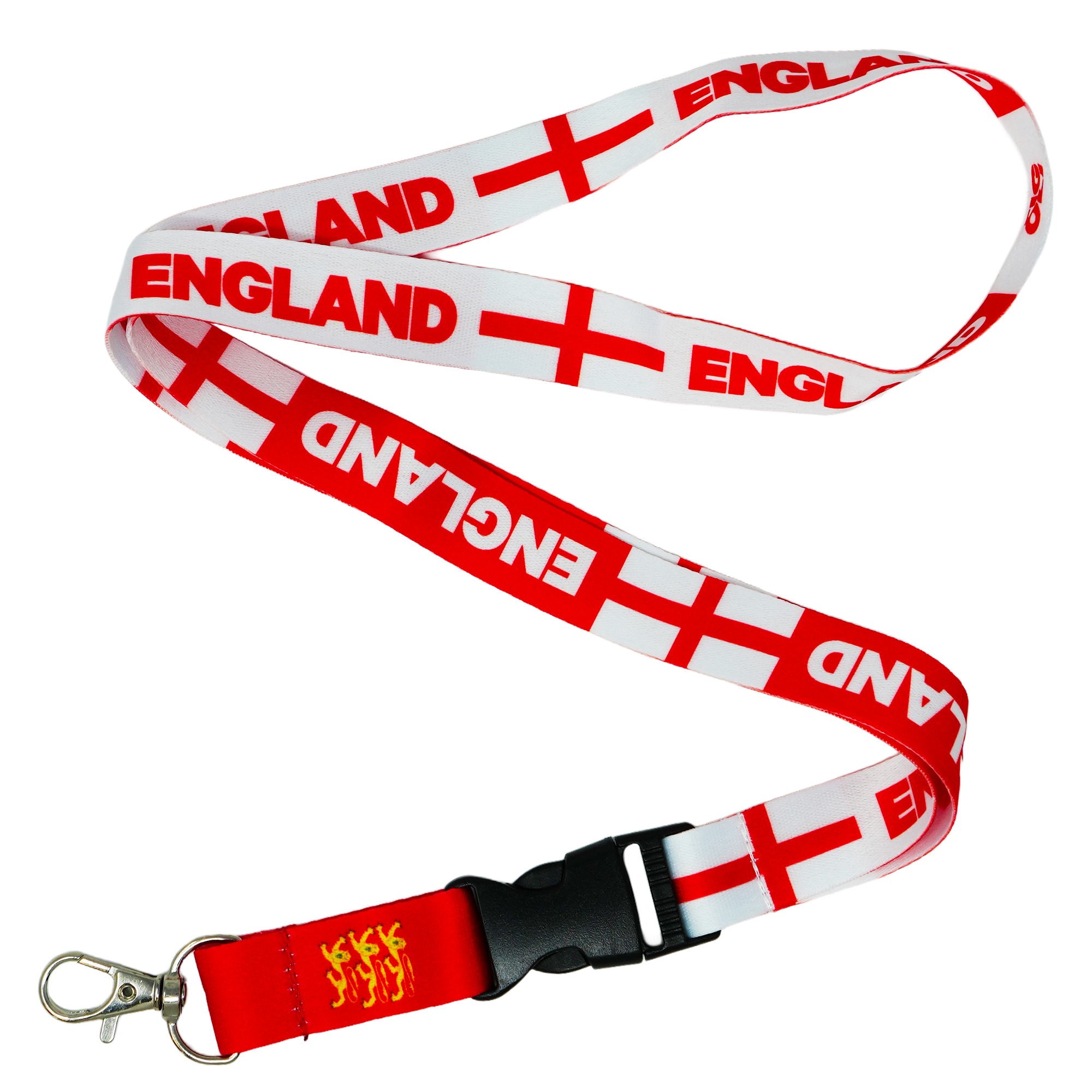 England Flag St George Cross Lanyard