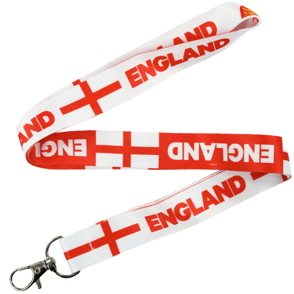 England National Flag St George Cross Lanyard