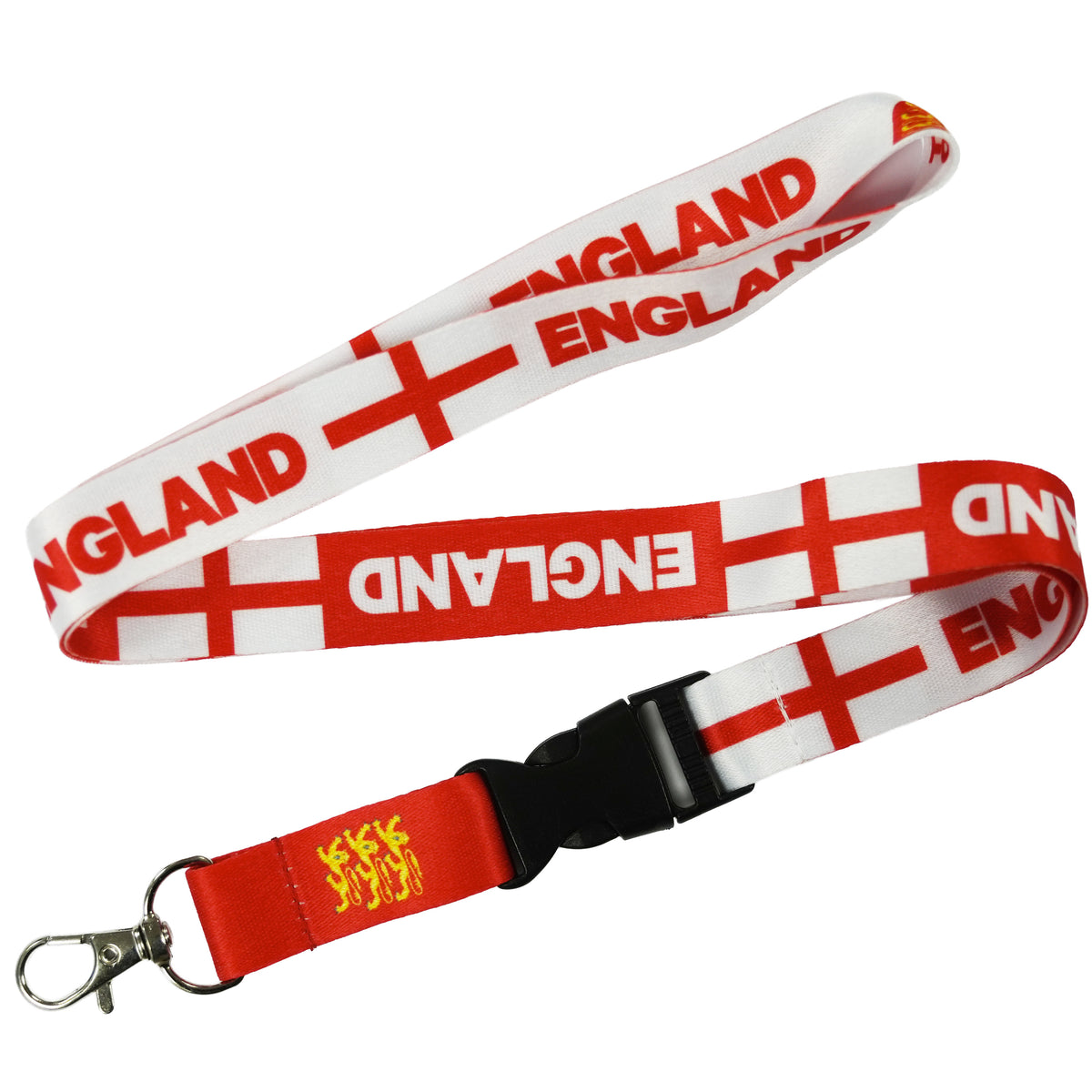 England Flag St George Cross Lanyard