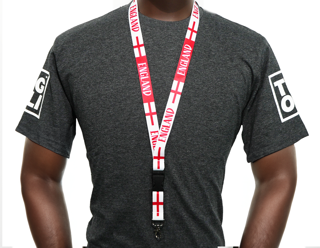 England St George Cross Flag Lanyard