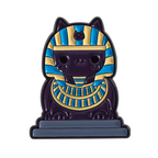 Pin divertido de gato Cleo de Egipto