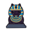 Pin divertido de gato Cleo de Egipto