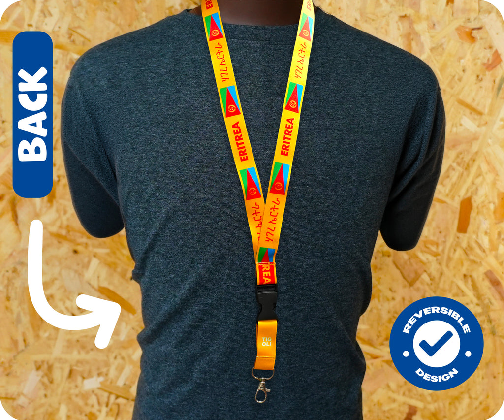 Eritrea Flag Lanyard