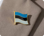 Estonia Flag Pin Badge