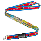 Eswatini Flag Lanyard
