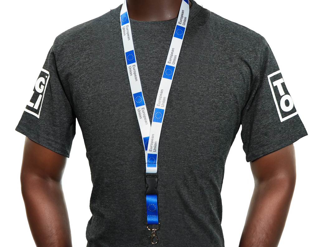 European Union EU Diplomatic Lanyard