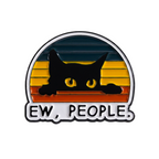 Ew People Cat Enamel Lapel Pin Badge