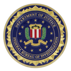 FBI Commemorative Coin – Great Seal & Department of Justice (Gold Edition)