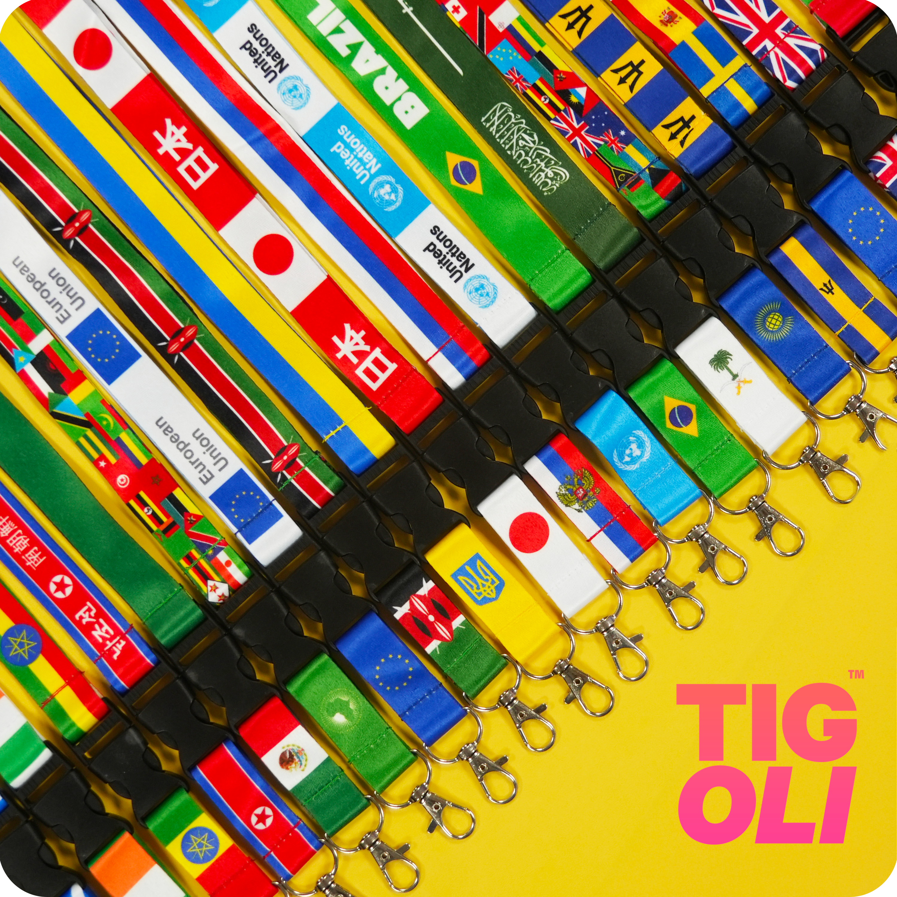 Merchant Navy Lanyard – Commonwealth Flags & Naval Officer Ranks Design