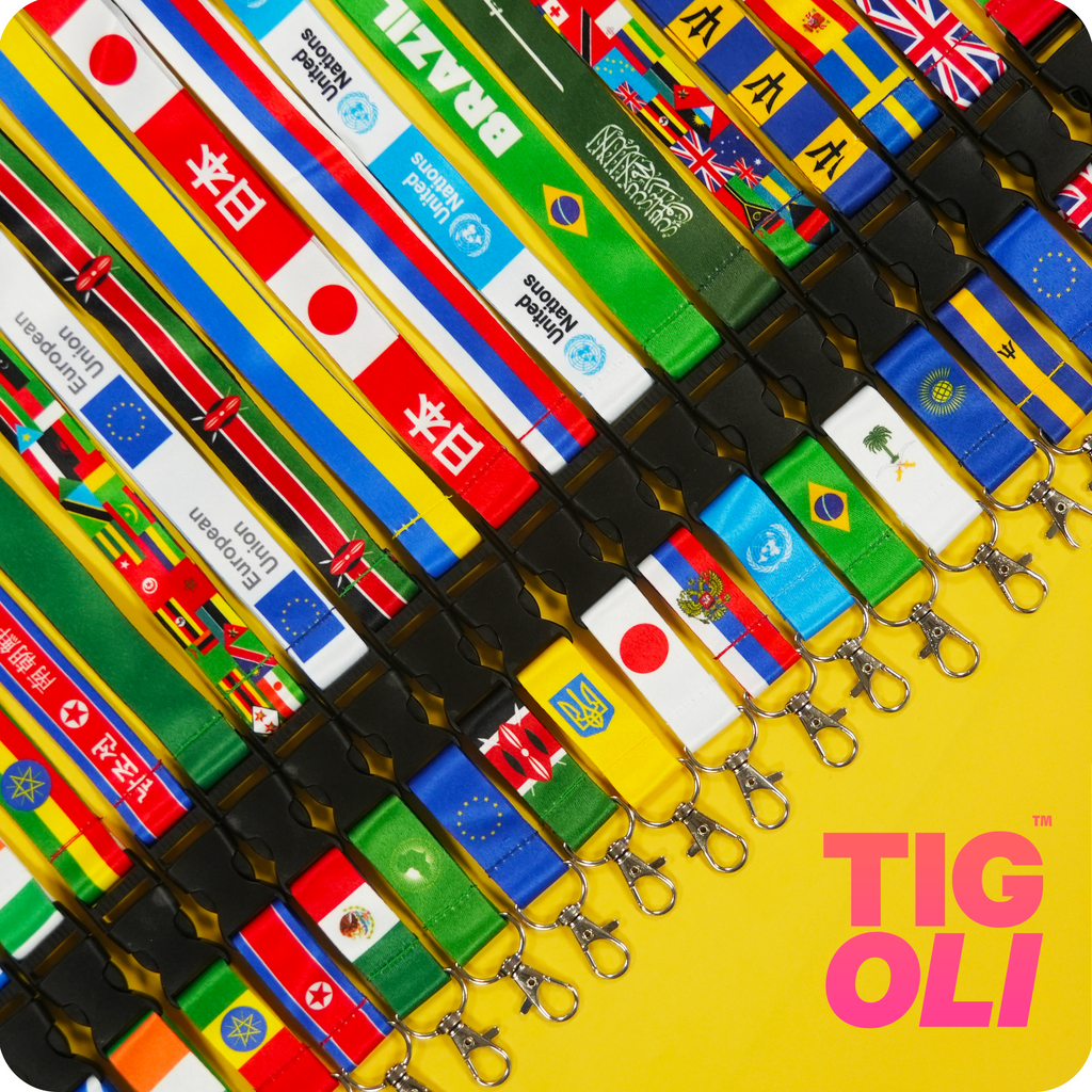 International Maritime Sailing Signal Flags Lanyard