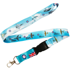 RAF Fighter Aircraft Royal Air Force Lanyard Keychain