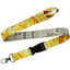 Fish & Chips Classic Fast Food Lanyard