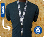 Flat Earth Institute Member Lanyard Keychain