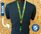Tropical Floral Jungle Lanyard