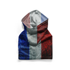 Bufanda Tubular con Bandera de Francia – Mascarilla Transpirable Cubrecuello Facial