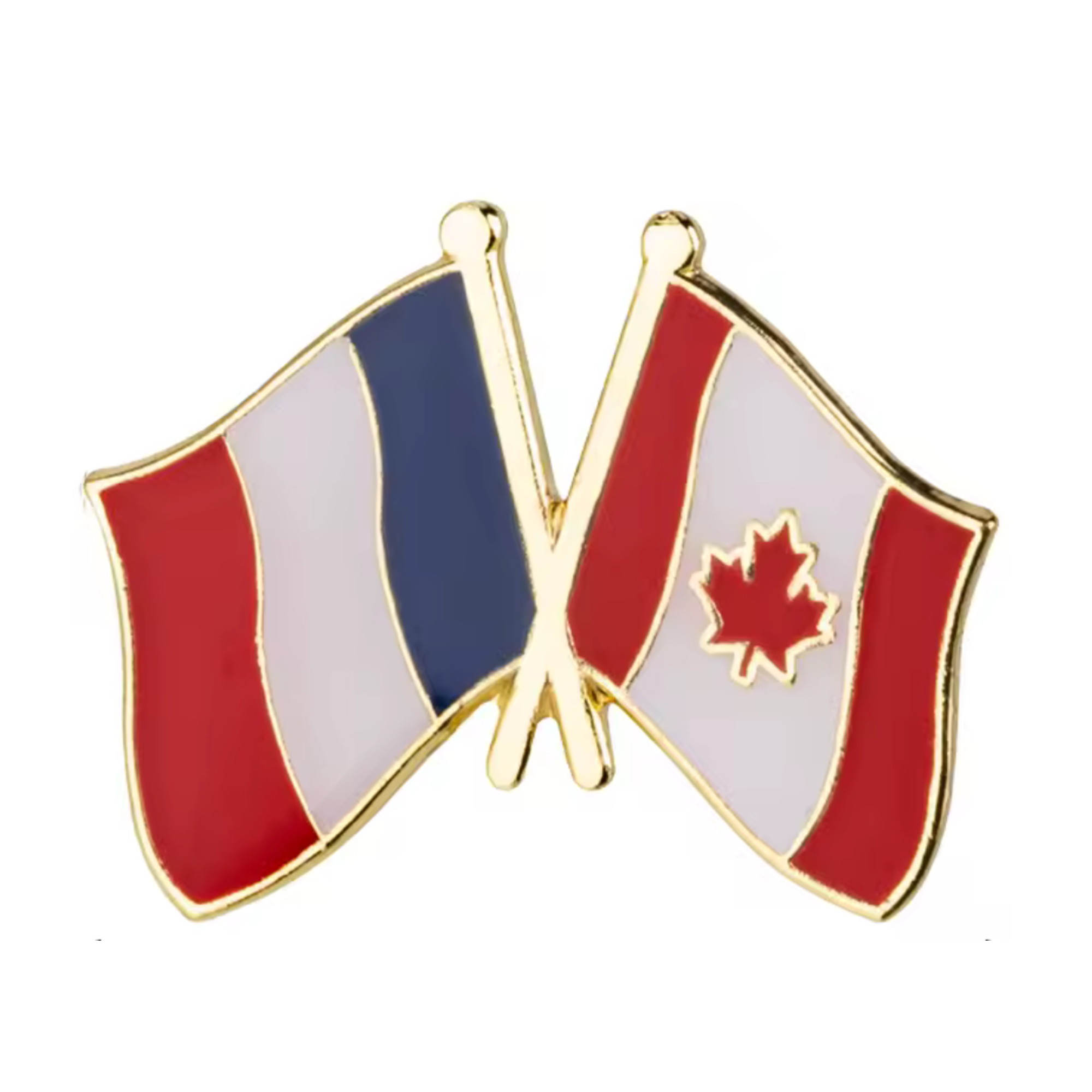 Insignia de amistad Francia y Canadá Imagen principal del producto