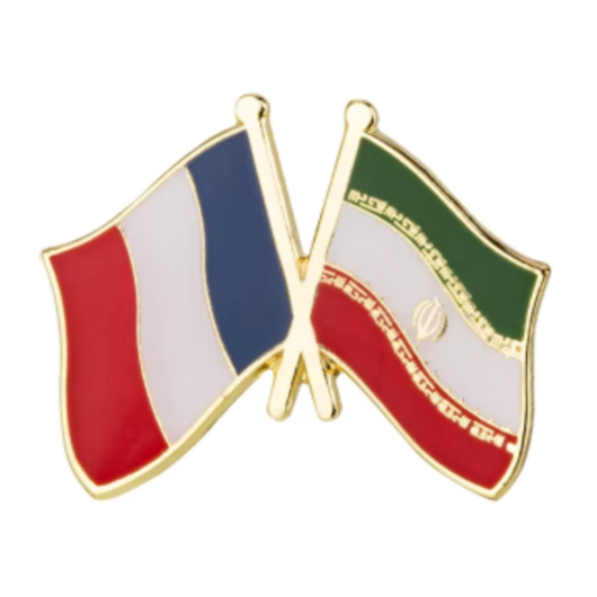 Pin de la amistad entre Francia e Irán Imagen principal del producto