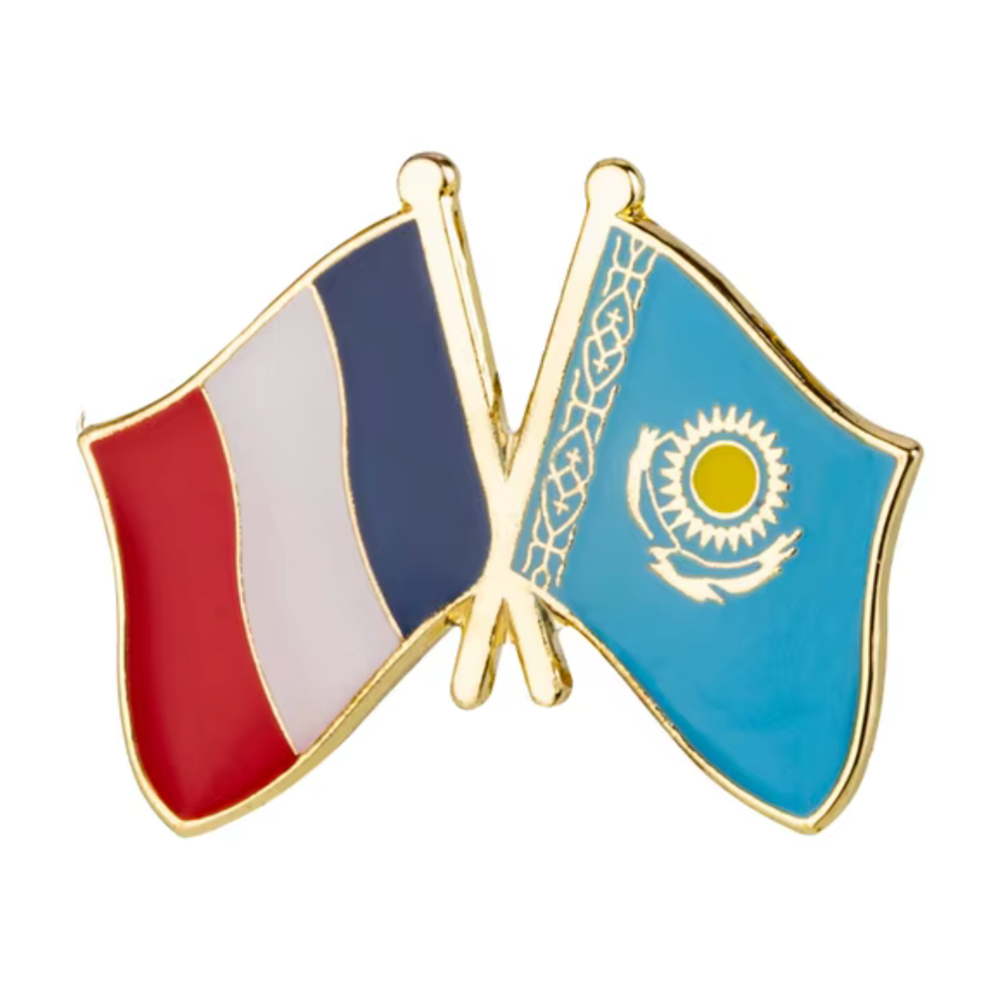 Pin de Amistad Francia y Kazajistán Imagen principal del producto