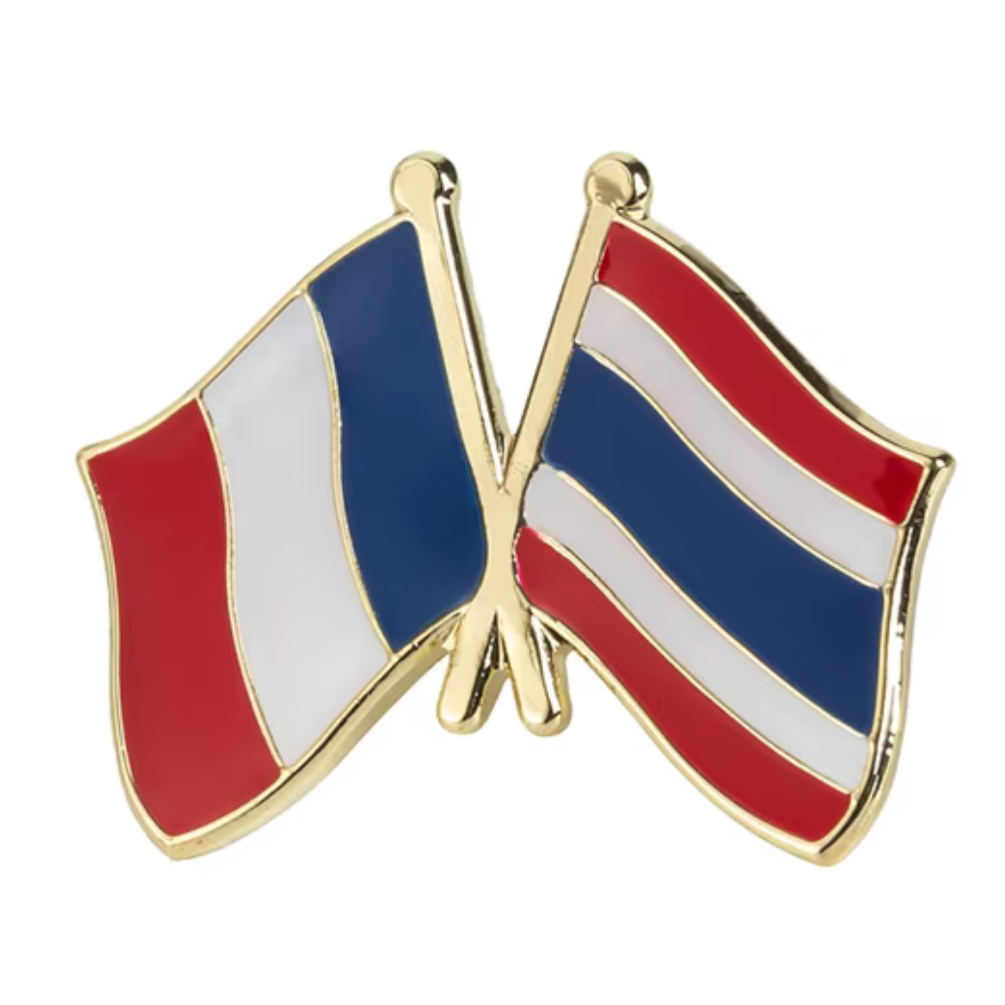 Pin de amistad Francia y Tailandia Imagen principal del producto