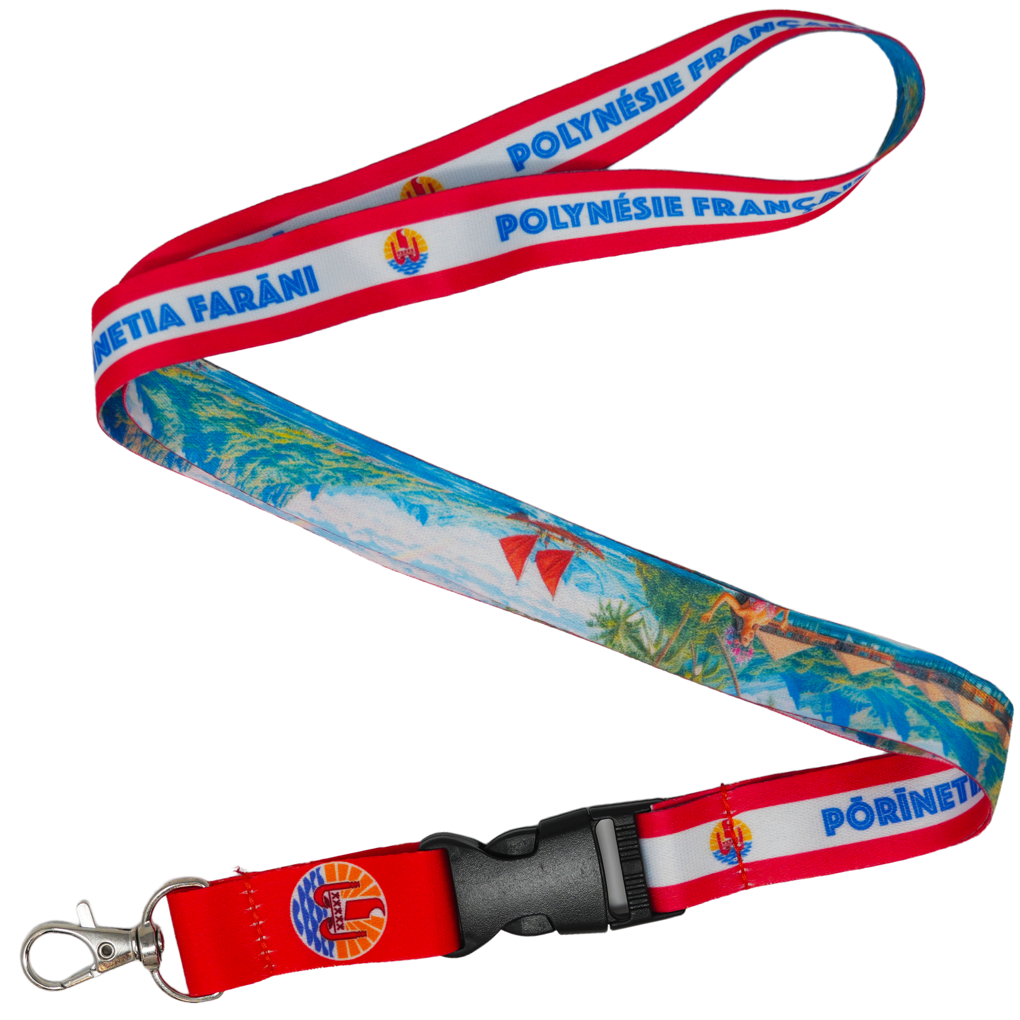French Polynesia Lanyard Imagen principal del producto