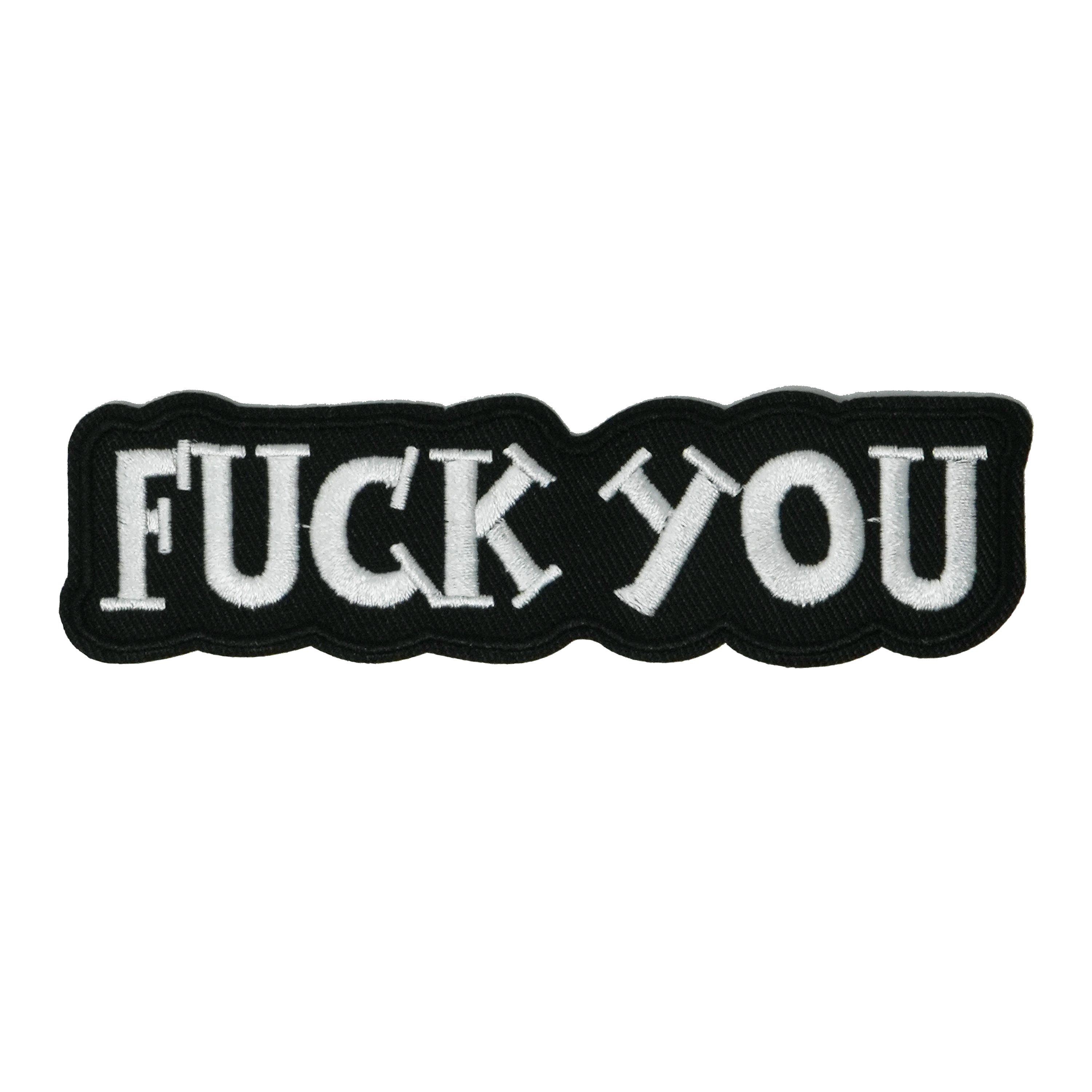 Fuck You Patch Iron On (11 x 3cm) Main image