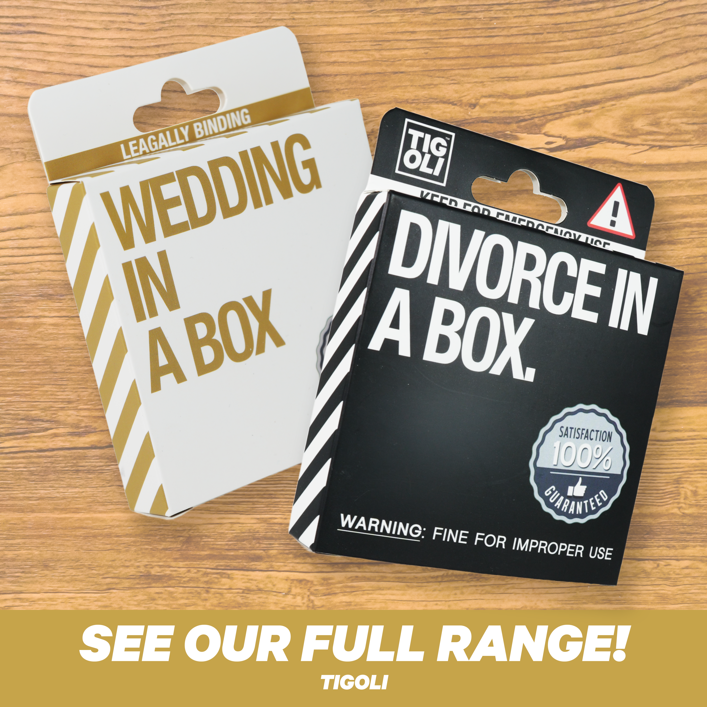 Boda en una caja