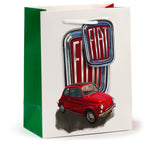Bolsa de regalo Fiat 500 Retro Roja y Blanca