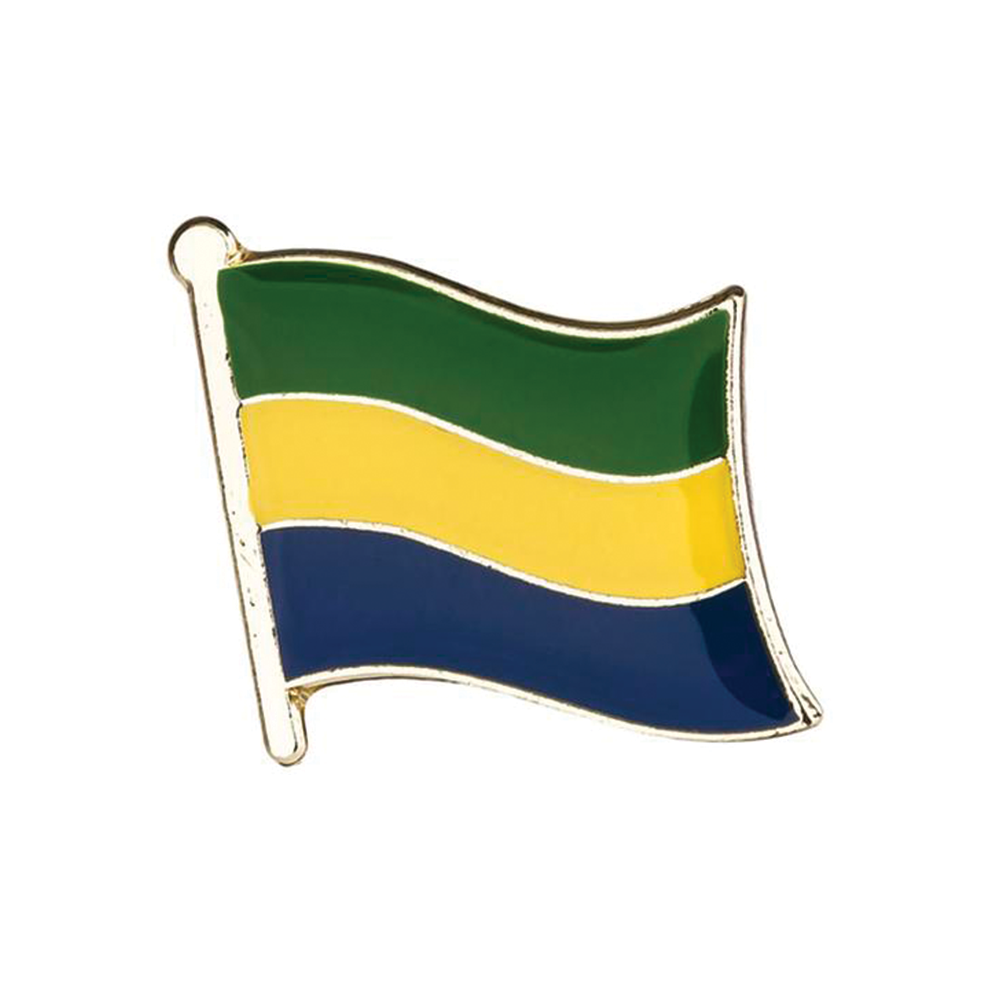 Pin con la bandera de Gabón  Imagen principal del producto