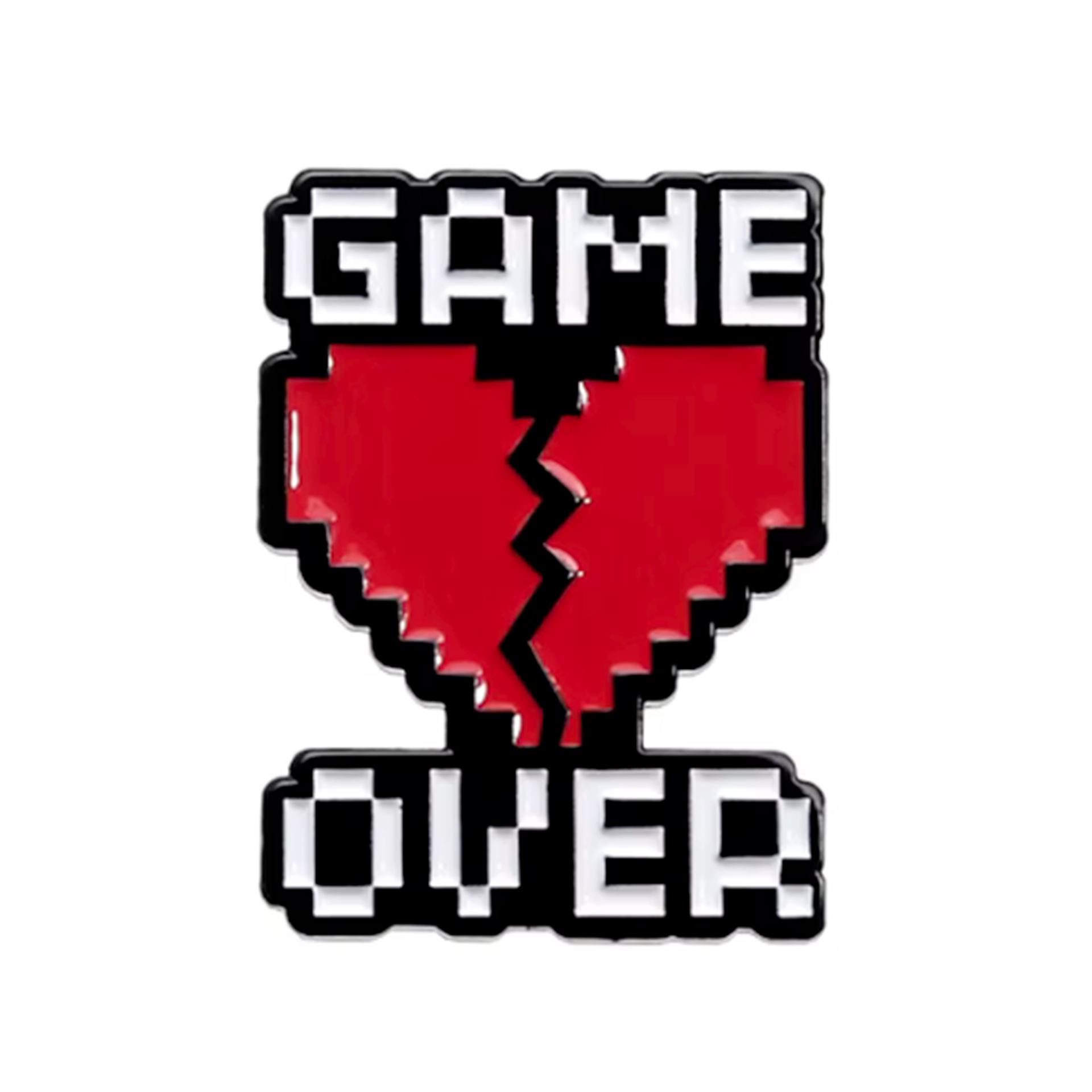 Insignia de metal "Game Over Gamer" Imagen principal del producto