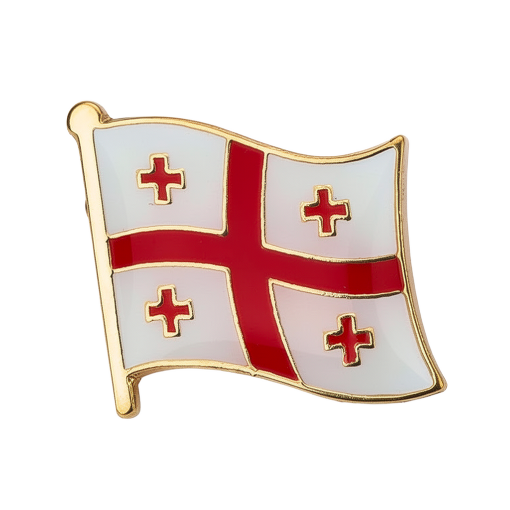 Georgia Flag Pin Badge