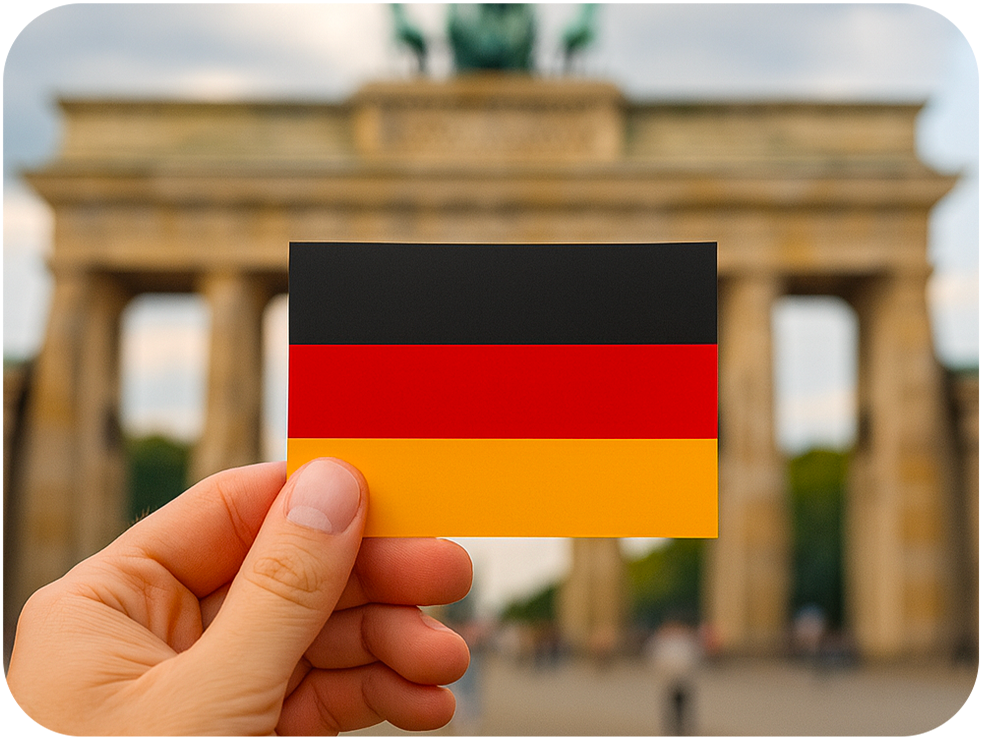 20 pegatinas de la bandera de Alemania Imagen secundaria del producto